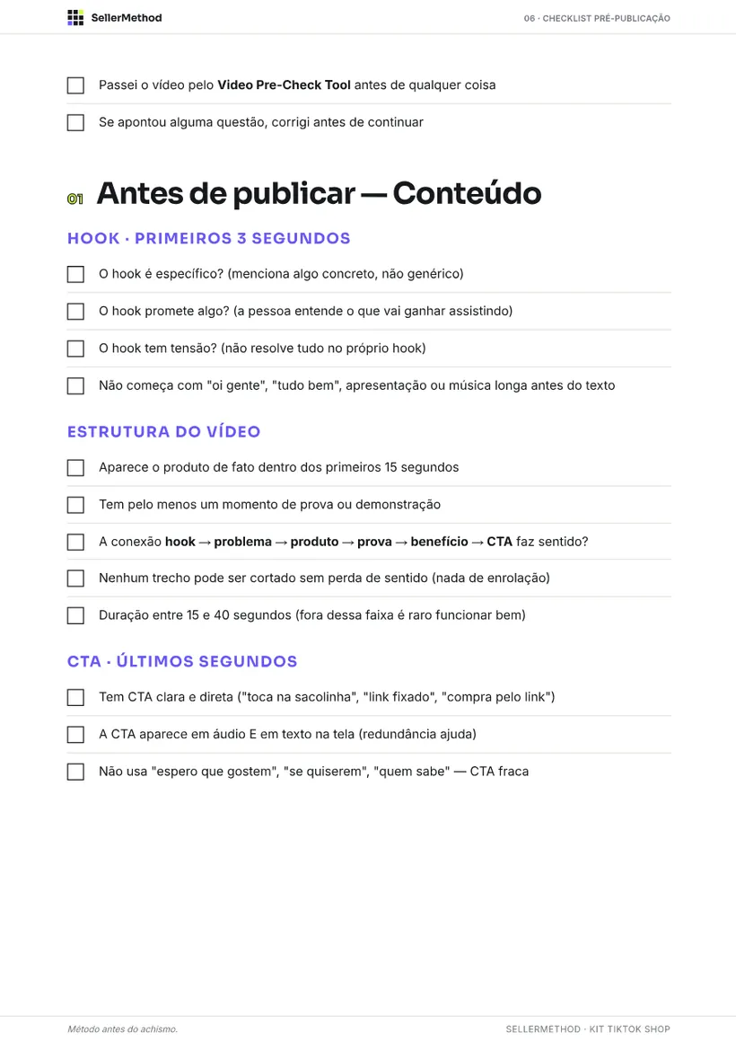 3 minutos antes de publicar — Checklist · pág. 2
